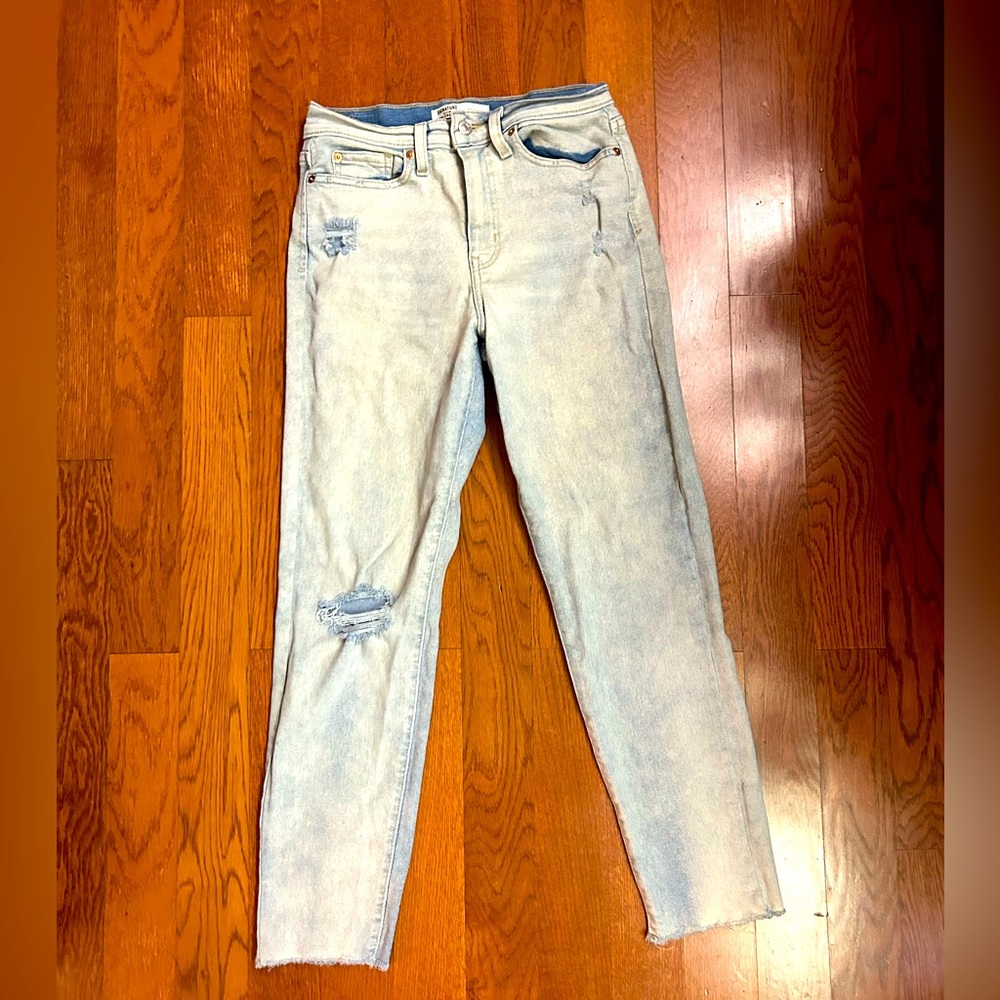 Levi Strauss vintage retro acid wash mom jeans. Size 7.
